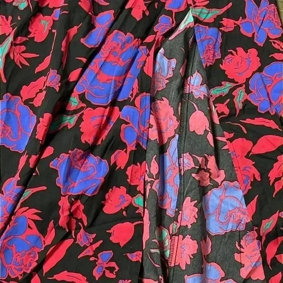 SHEIN Floral Split Maxi Boho Multicolor Skirt Set Size 2XL - Picture 6 of 12